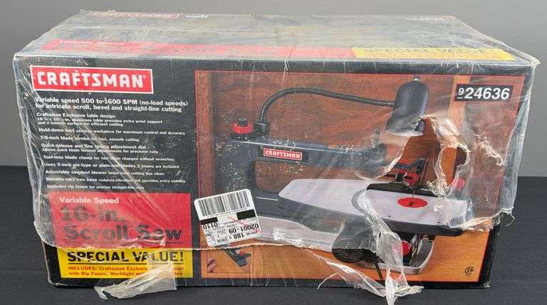 Craftsman Variable Speed 16” Scroll Saw image