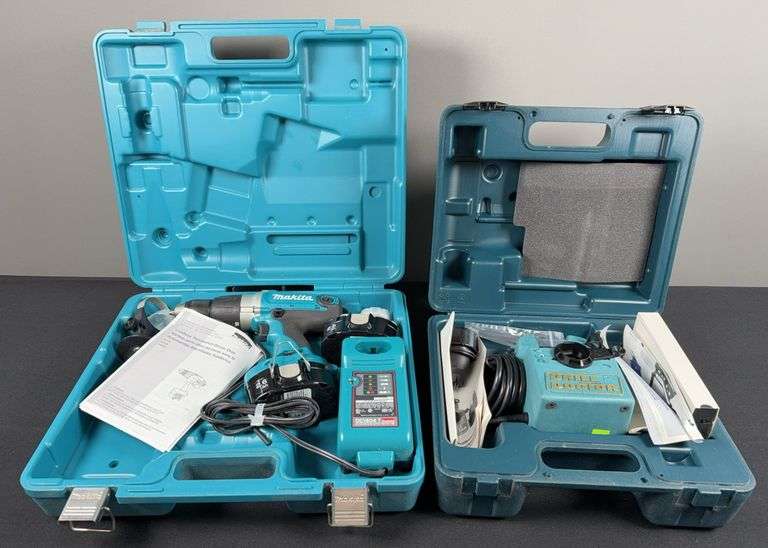 Drill Doctor Drill Sharpener & Makita Battery Powered Drill image