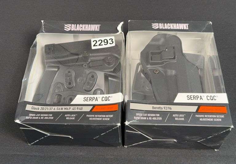 Pair of Blackhawk! Holsters image