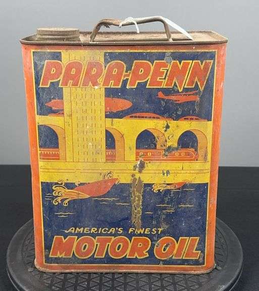 Para-Penn Motor Oil Can image