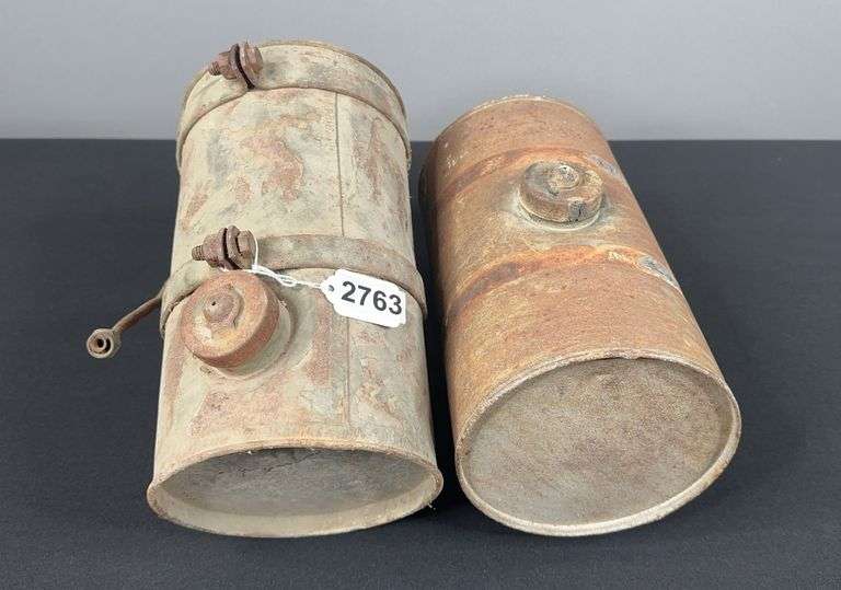 Pair of Vintage Engine Tanks image