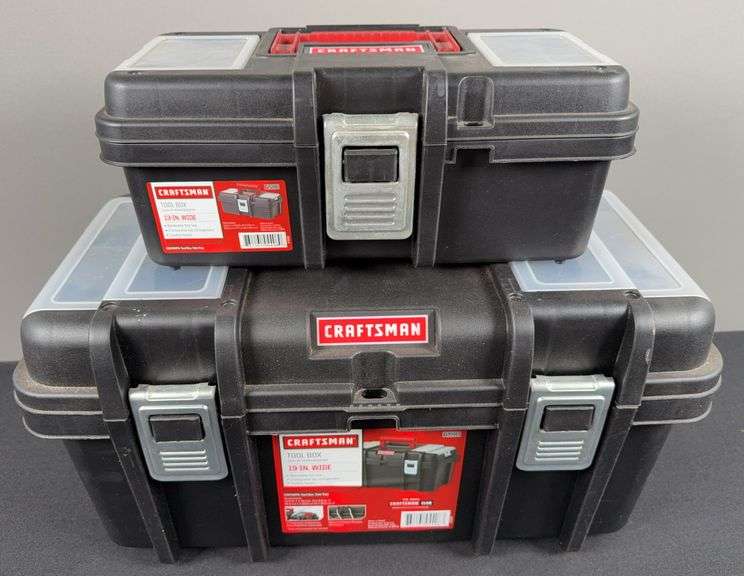 Craftsman 19” Wide Tool Box & 13” Wide Tool Box image