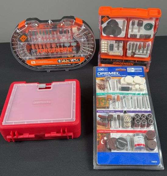 Jorgensen & Dremel Accessory Kits & Craftsman Drill & Driver Set image