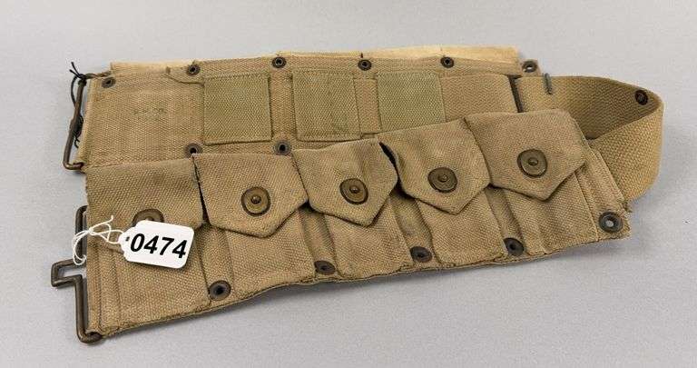 U.S. World War I Military Ammo Belt image