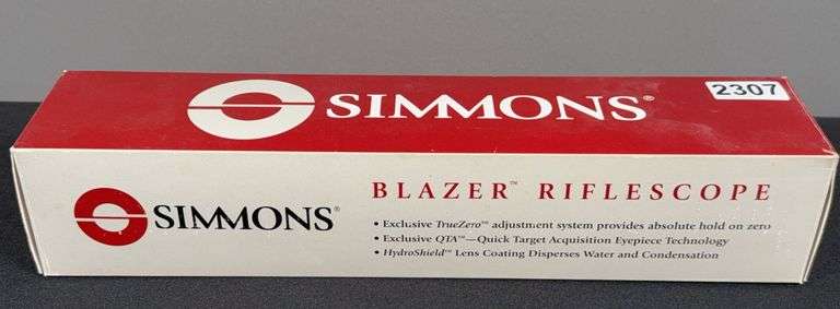 Simmons Blazer Rifle Scope 3-9x32 Black Matte image