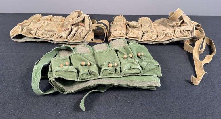 Assorted Military Cloth Magazine Pouches image