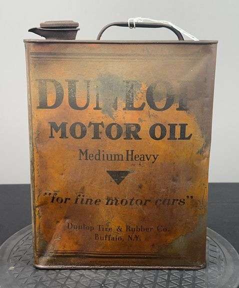 Dunlop Motor Oil Can image