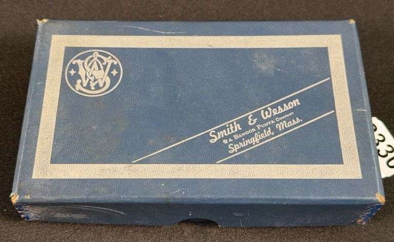 Smith & Wesson Pistol Box With Misc. Pistol Grip Replacements image