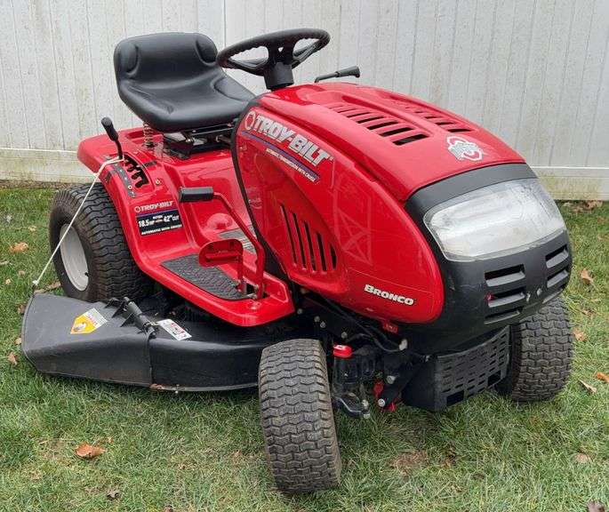 Troy-Bilt Bronco 42” Riding Lawn Mower image