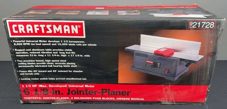 Craftsman 6-1/8” Jointer Planer image