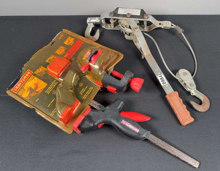 2-Ton Cable Puller & Craftsman 5-in-1 Clamping System image