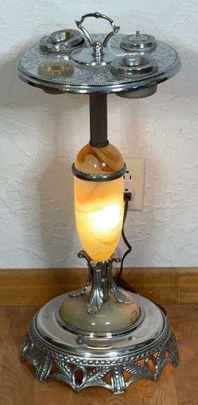 Vintage Electric Smoking Stand image