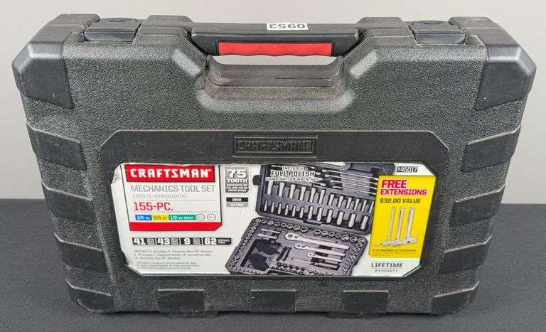 Craftsman 155-PC. Mechanics Tool Set image