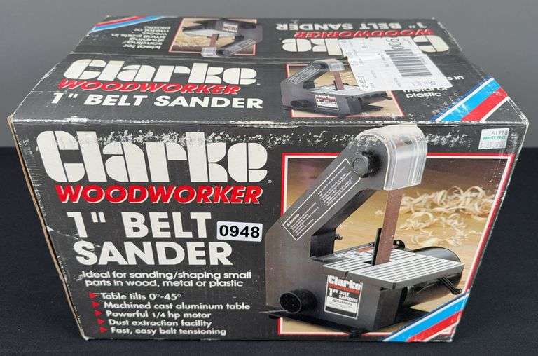 Clarke WoodWorker 1” Belt Sander image