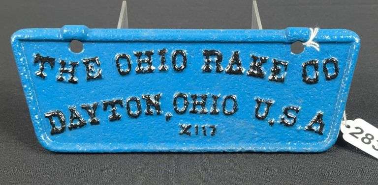 The Ohio Rake Co. Placard image