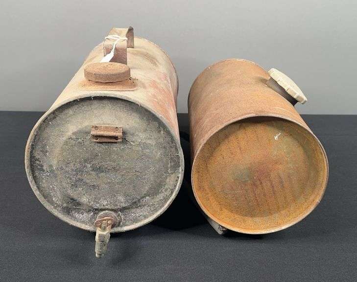 (2) Vintage Engine Tanks image