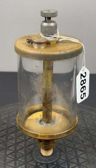Vintage Brass Engine Oiler image