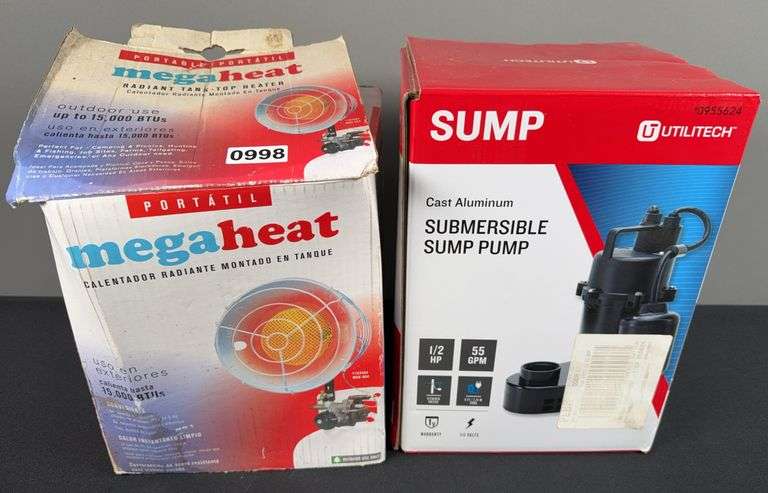 Sumidero Sump Pump & Mega Heat Propane Heater image