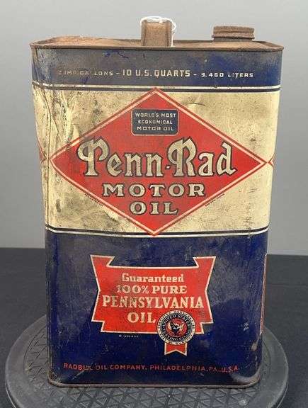 Penn-Rad Motor Oil Can 2 Gallon image