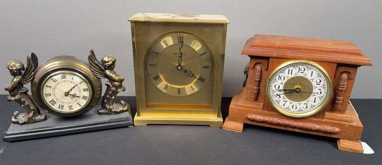 (3) Small Mantle Clocks image