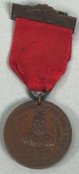 G.A.R. Mount Vernon Ohio 32nd National Encampment 1898 Badge image