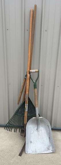 Scoop Shovel, Hoe, & Misc. Yard Tools image