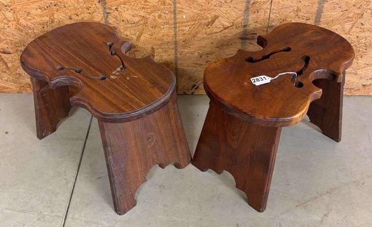 Pair of Footstools image