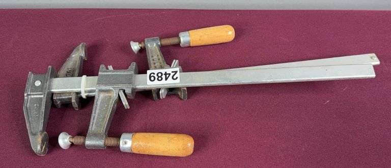 Pair of F Style Bar Clamp image