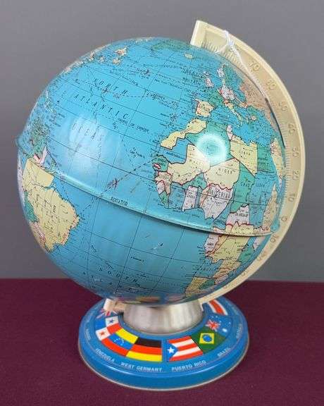 Metal Desk Top Globe image