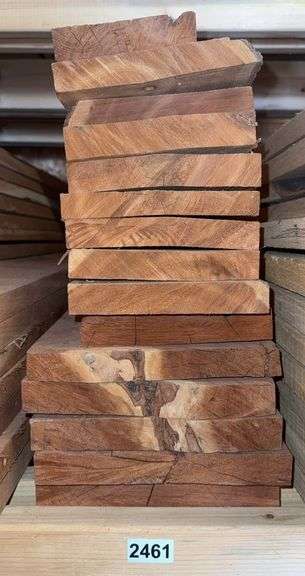 (15) Rough Cut & Live Edge Hardwood Cherry Boards image