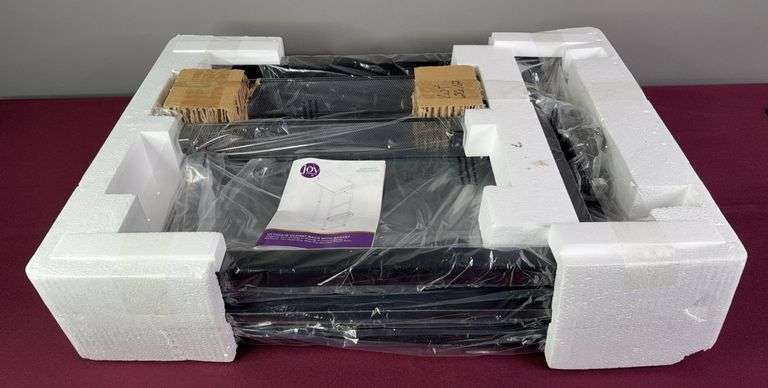 NIB Ultimate Closet Rack with Basket image