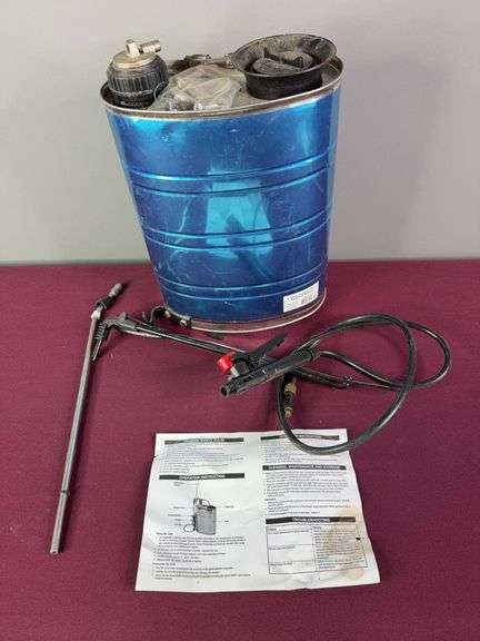 4 Gallon Stainless Steel Knapsack Sprayer & accessories image
