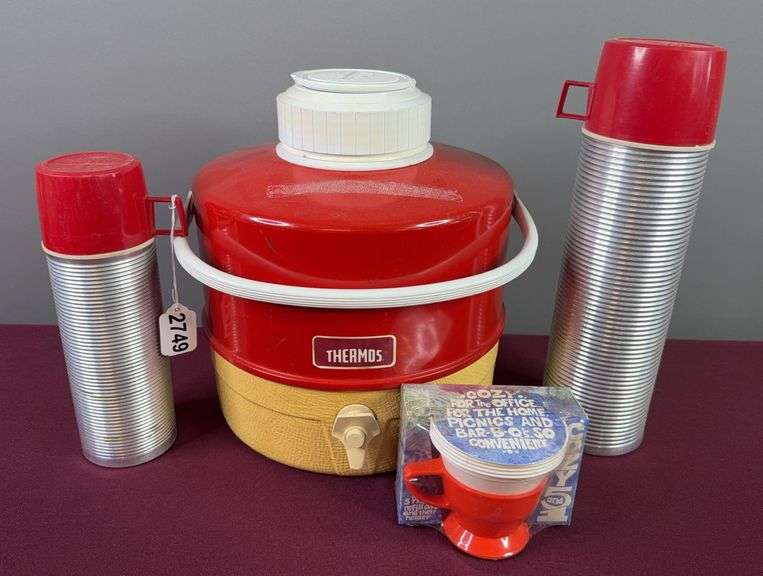 Vintage Thermos & Cooler image