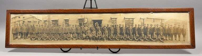 World War I Panoramic Photo Army Photo by R.E. Wagner Co. Company A-AM Tennessee 308 image