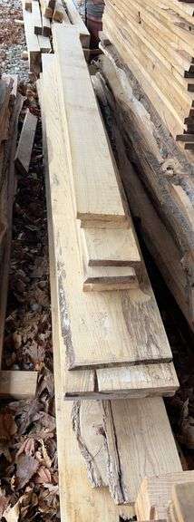 Stack of Rough Cut Lumber image