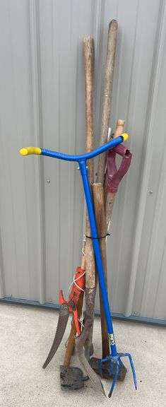 Sledgehammer, Pole Saw, Garden Hoe & Misc. image