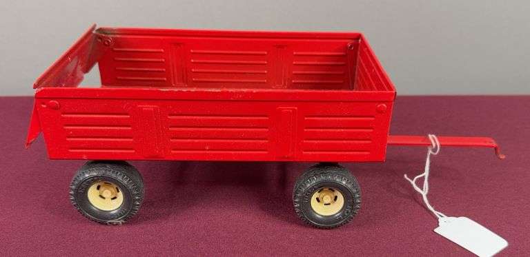 Ertl Red Tilt Dump Wagon image