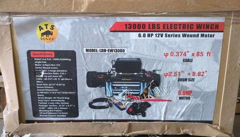 Electric winch image