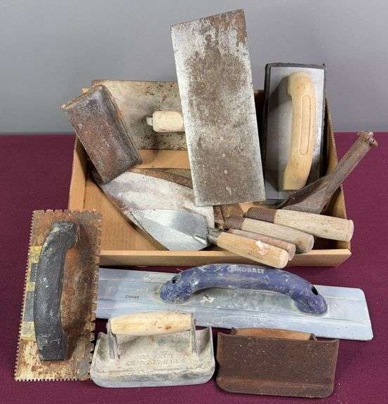 Assortment Of Concrete Tools image