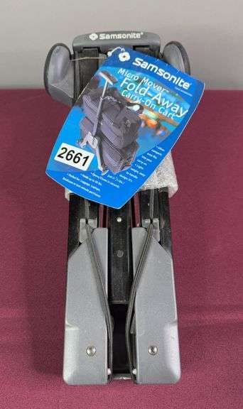 Samsonite Micro Mover Fold-Away Carry-On Cart image