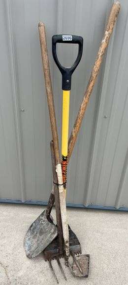 Structron Shingle Scraper, Spade Shovel, & Misc. Hand Tools image