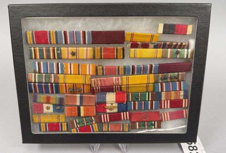 Numerous Individual Military Ribbon Bars image
