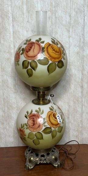 Vintage Hurricane Lamp image