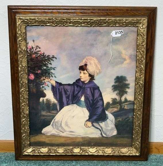 Antique Framed Illustration image