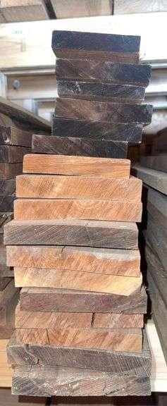 (17) Rough Cut, Hardwood, Walnut Boards image
