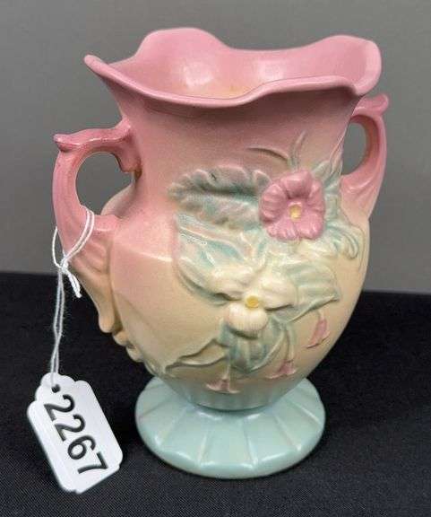 Hull Art Pottery Wildflower Double Handled Vase image