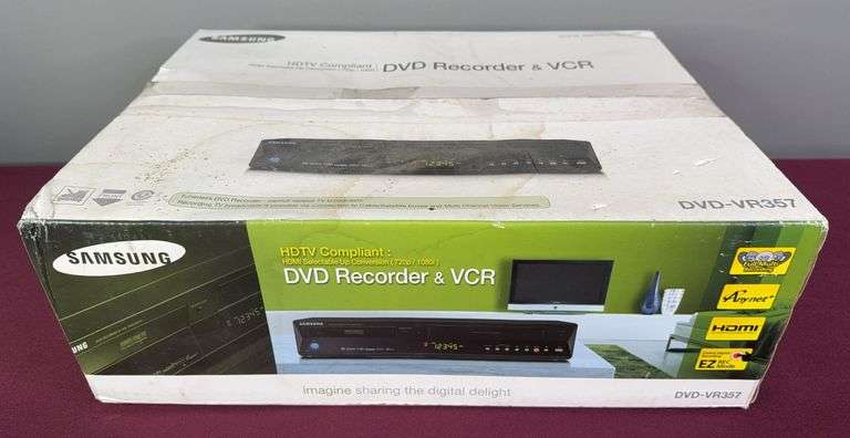 NIB Samsung DVD Recorder/VCR image