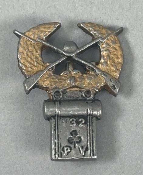 G.A.R. Union Civil War 132nd PA Infantry Badge image
