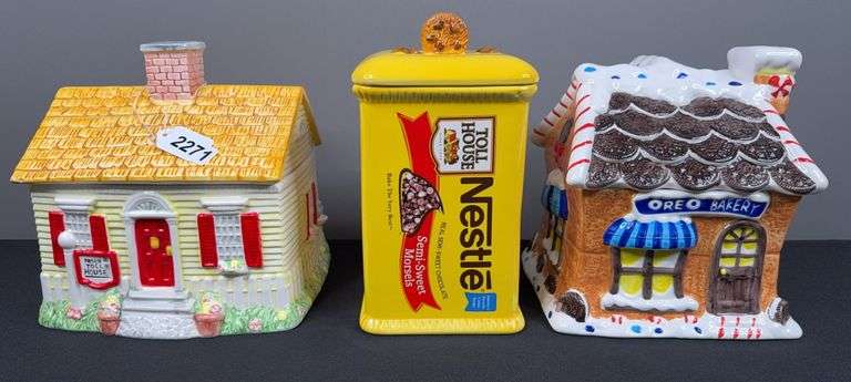 Nestle Toll House & Oreo Cookie Jars image