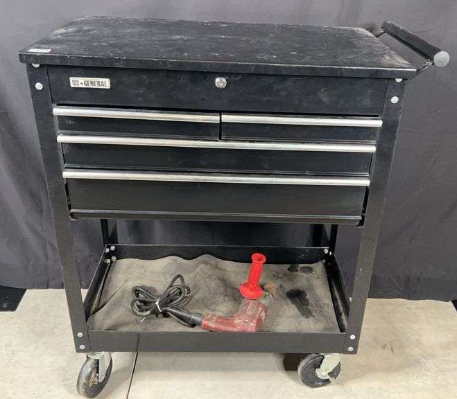 Us General 4-drawer Tech Cart image